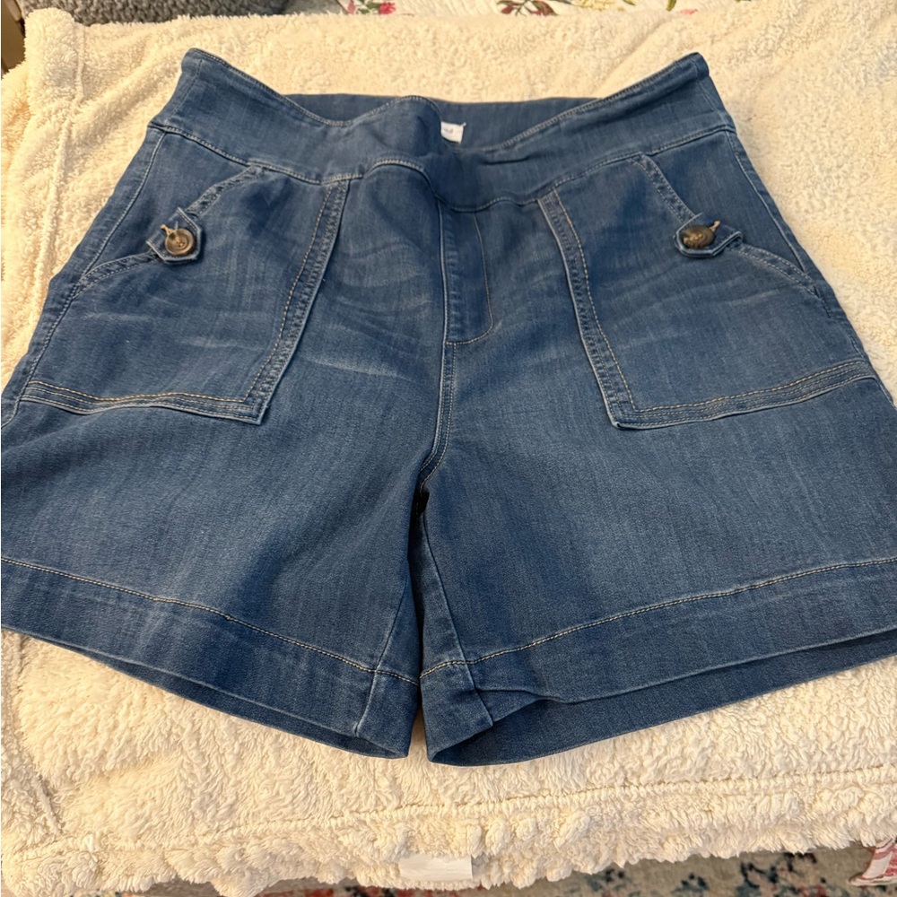 Denim Blue Women's Shorts